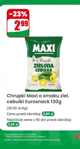 Dino Chrupki Maxi o smaku zielonej cebulki Eurosnack oferta