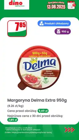Dino Margaryna Delma Extra 950g oferta