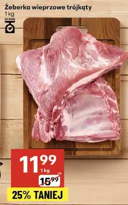 Delikatesy Centrum Żeberka wieprzowe trójkąty Delikatesy Centrum oferta