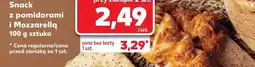 Kaufland Snack z pomidorami i mozzarellą Kaufland oferta