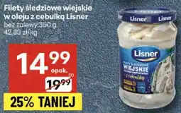 Delikatesy Centrum Filety śledziowe wiejskie w oleju z cebulką Lisner oferta