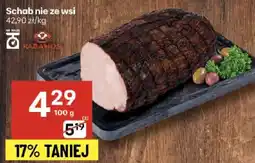 Delikatesy Centrum Wędlina schab nie ze wsi Kabanos oferta