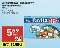 Delikatesy Centrum Ser sałatkowo-kanapkowy Favita Mlekovita oferta