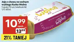 Delikatesy Centrum Jajka z chowu na wolnym wybiegu Kurka Wolna M oferta