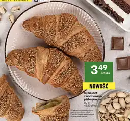 Delikatesy Centrum Croissant z nadzieniem pistacjowym Delikatesy Centrum oferta
