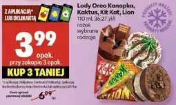 Delikatesy Centrum Lody Oreo Kanapka, Kaktus, Kit Kat, Lion oferta