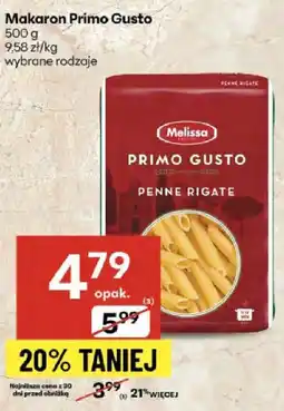 Delikatesy Centrum Makaron Melissa Primo Gusto penne rigate oferta
