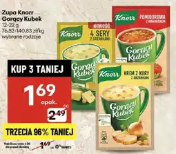 Delikatesy Centrum Zupa Knorr Gorący Kubek różne rodzaje oferta