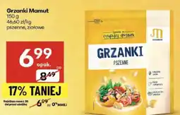 Delikatesy Centrum Grzanki pszenne, żytowe Mamut oferta