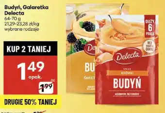 Delikatesy Centrum Budyń Delecta oferta
