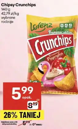 Delikatesy Centrum Chipsy Crunchips oferta