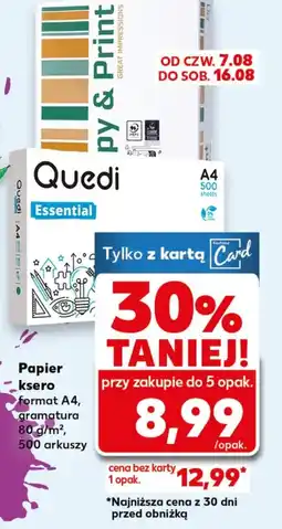 Kaufland Papier ksero Essential oferta