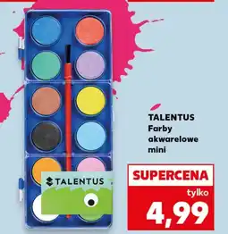 Kaufland Farby akwarelowe Talentus oferta