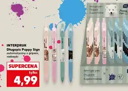 Kaufland Długopis Interdruk oferta