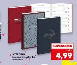 Kaufland Kalendarz szkolny Interdruk oferta
