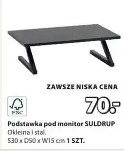 JYSK Podstawka pod monitor oferta