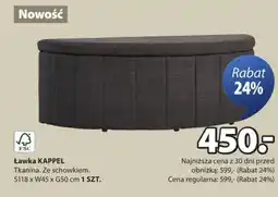 JYSK Ławka ze schowkiem Kappel oferta