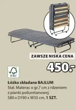 JYSK Łóżko składane oferta