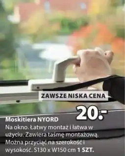JYSK Moskitiera na okno oferta