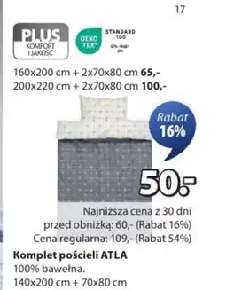 JYSK Komplet pościeli oferta