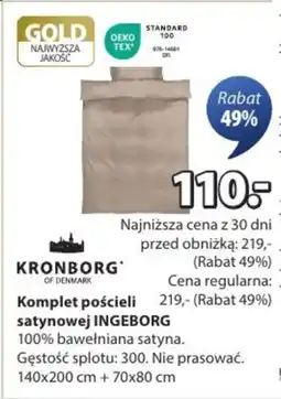 JYSK Komplet pościeli Kronborg oferta