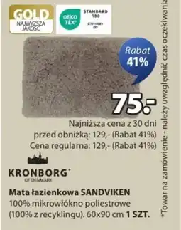 JYSK Mata łazienkowa Kronborg oferta