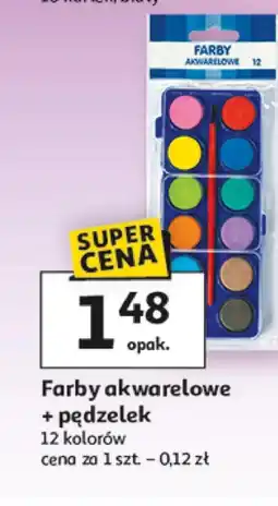 Auchan Farby akwarelowe oferta