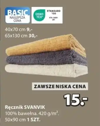 JYSK Ręcznik oferta