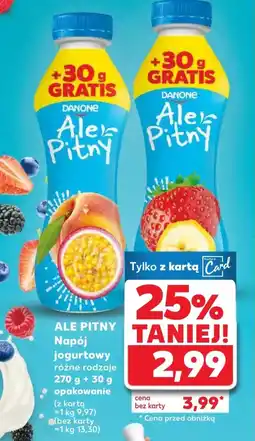 Kaufland Jogurt pitny Danone oferta