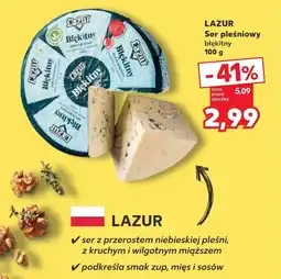 Kaufland Ser pleśniowy Lazur oferta