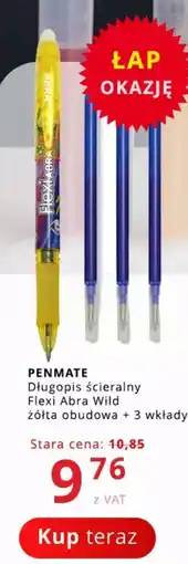 Poczta Polska PENMATE Długopis ścieralny Flexi Abra Wild oferta