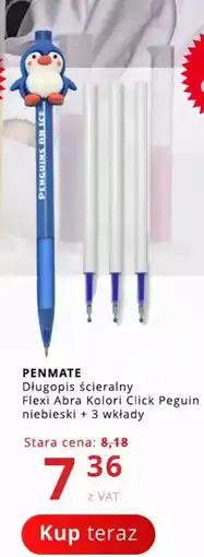 Poczta Polska PENMATE Długopis ścieralny Flexi Abra Kolori Click Peguin oferta