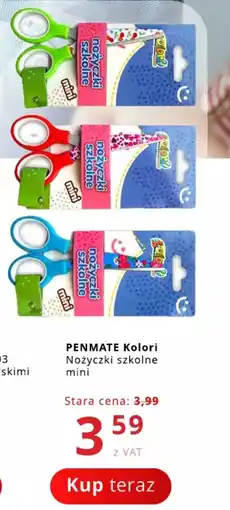 Poczta Polska PENMATE Kolori Nożyczki szkolne mini oferta