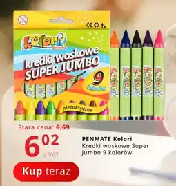 Poczta Polska PENMATE Kolori Kredki woskowe Super Jumbo oferta