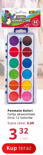 Poczta Polska Penmate Kolori Farby akwarelowe Dino oferta