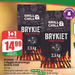Dino Brykiet z węgla drzewnego Grill & Chill oferta