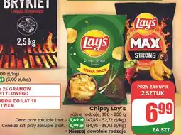 Dino Chipsy chili & lime Lay's Max Strong oferta