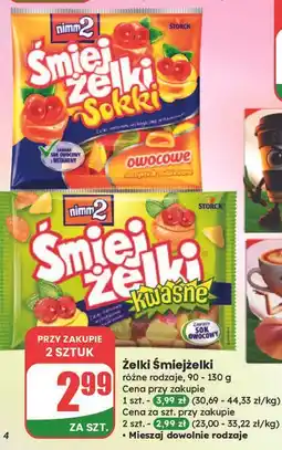 Dino Żelki kwaśne Nimm2 Śmiejżelki oferta