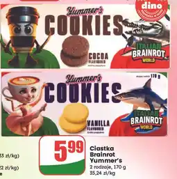 Dino Ciastka brainrot waniliowe Yummer's oferta