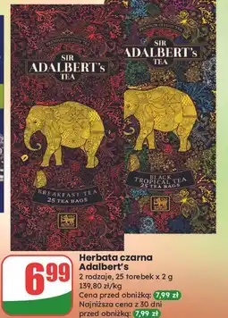 Dino Herbata Sir Adalbert's Tea Black Tropical oferta
