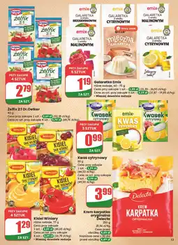 Dino Mleczna galaretka o smaku prażonego kokosa Emix oferta