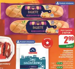 Dino Bagietka z masłem czosnkowym Bakerville oferta