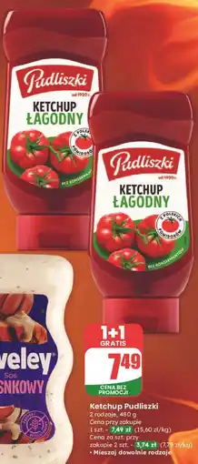 Dino Ketchup łagodny Pudliszki oferta