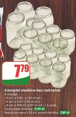 Dino Słoik bez nakrętek 320 ml oferta