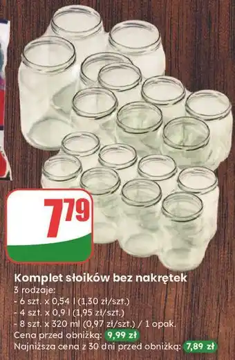 Dino Słoik bez nakrętek 320 ml oferta