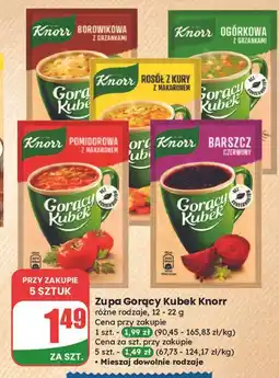 Dino Barszcz czerwony Knorr Gorący Kubek oferta