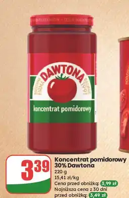 Dino Koncentrat pomidorowy 30% Dawtona oferta