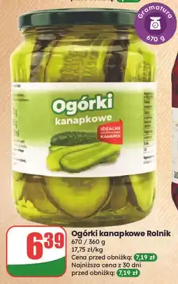 Dino Ogórki kanapkowe Rolnik Premium oferta