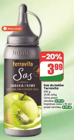 Dino Sos do deserów jabłko-kiwi Terravita oferta