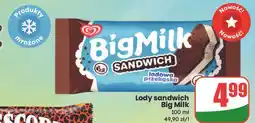 Dino Kanapka lodowa Algida Big Milk oferta
